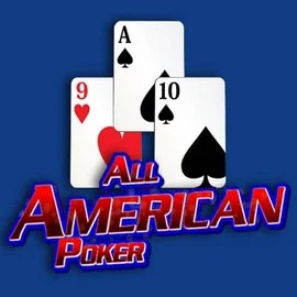 Table Games logo of All American Poker from RTG (Reel Time Gaming) at Vegas Nova Casino