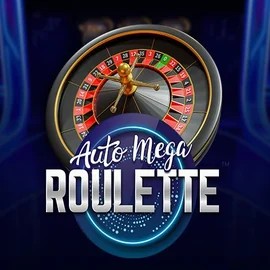 Auto Mega Roulette slot logo by Pragmatic Play at Vegas Nova Casino