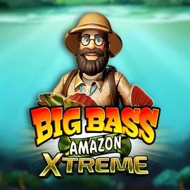 Big Bass Amazon Xtreme online game logo by Pragmatic Play on vegasnova.eu