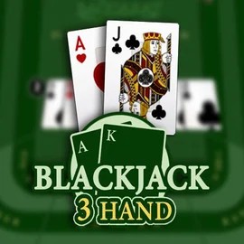 Blackjack 3H (Habanero) slot visual from Habanero available on vegasnova.eu