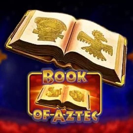 Book of Aztec game by Amatic Industries – logo hosted on Vegas Nova Casino