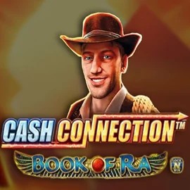 Cash Connection Book Of Ra by Novomatic, showcased at vegasnova.eu – game logo