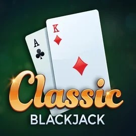 Classic Blackjack slot icon by Red Tiger Gaming, available at Vegas Nova Casino