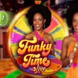 Funky Time logo – Live Casino by Evolution at Vegas Nova Casino