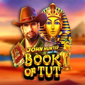 Slots logo of John Hunter and the Book of Tut from Pragmatic Play at Vegas Nova Casino
