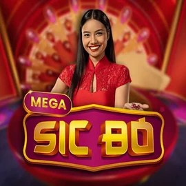 Official Live Casino logo: Mega Sic Bo by Pragmatic Play at Vegas Nova Casino