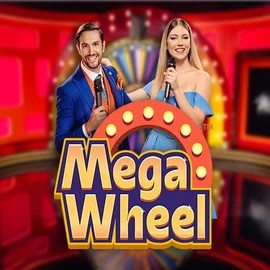 Mega Wheel logo by Pragmatic Play at Vegas Nova Casino