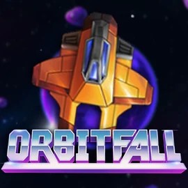 Orbitfall logo by ELK Studios Vegas Nova Casino