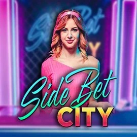 Side Bet City online game logo by Evolution on vegasnova.eu