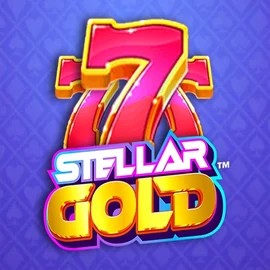Stellar Gold slot visual from Snowborn Games available on vegasnova.eu