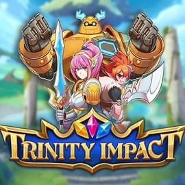 Trinity Impact logo – Slots by Play'n GO at Vegas Nova Casino