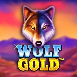 Slots logo of Wolf Gold from Pragmatic Play at Vegas Nova Casino