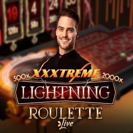 XXXtreme Lightning Roulette online game logo by Evolution on vegasnova.eu
